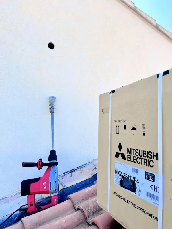 Climatisation AIR AIR MITSUBISHI ELECTRIC, Martigues, TWE