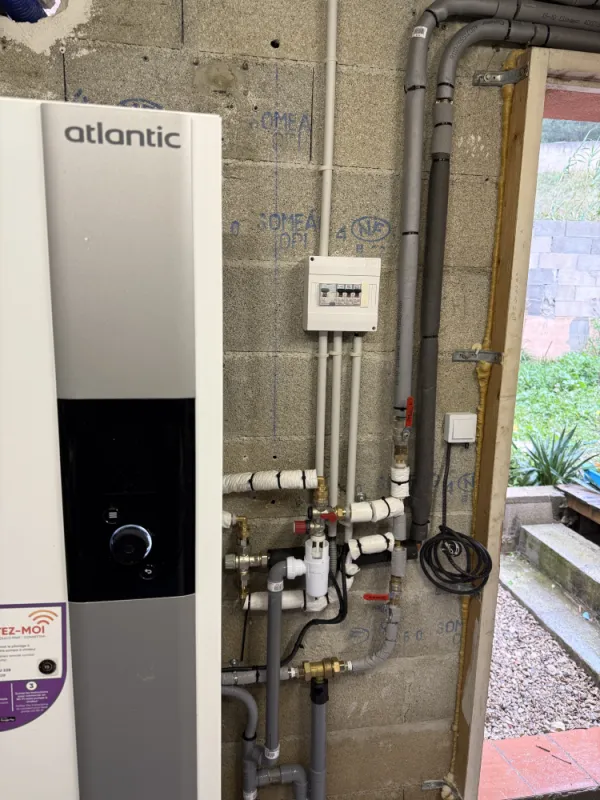Installation de pompe à chaleur, TWE , WINOCK ENTREPRISE, FOS SUR MER
