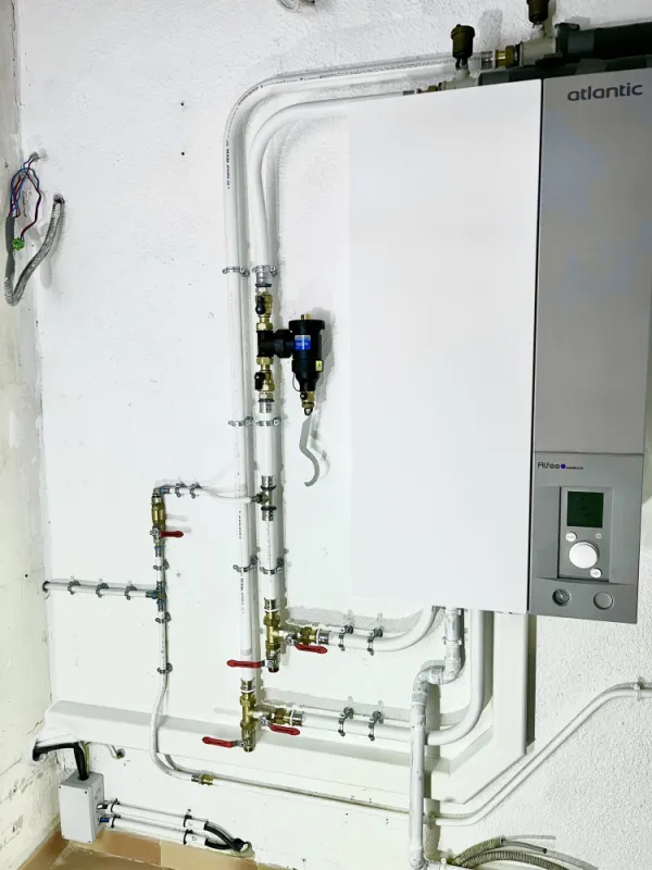 Installation de pompe à chaleur, TWE , WINOCK ENTREPRISE, CARRY LE ROUET